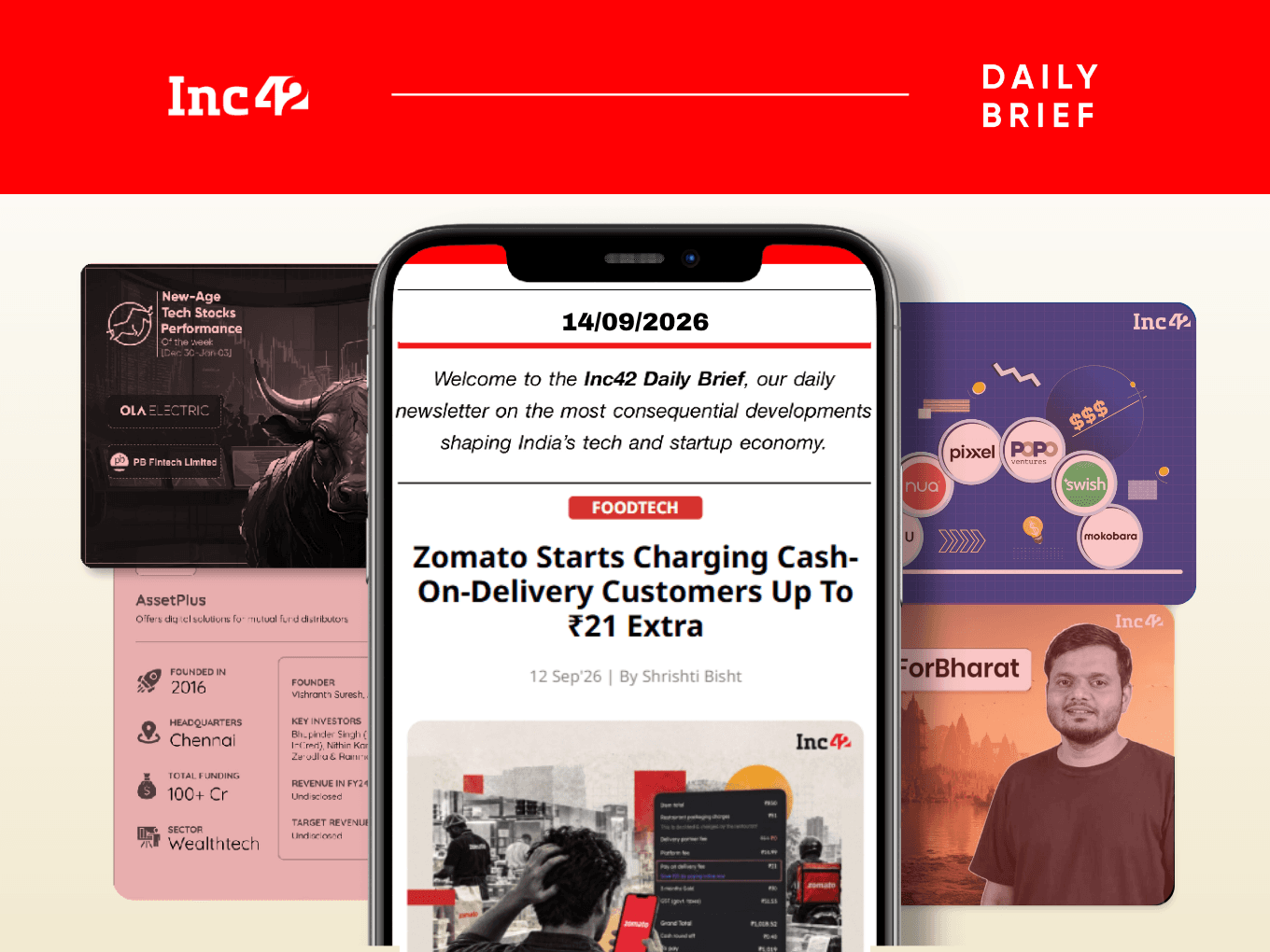 Zomato’s Latest Fee, Weekly Funding Rundown & More