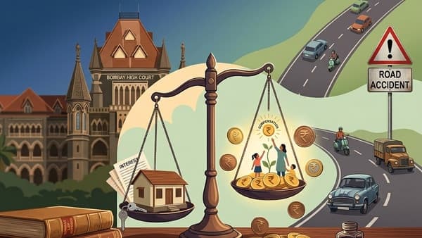 Bombay HC rules housing loan interest cannot reduce motor accident compensation; family gets ₹17.58 lakh more