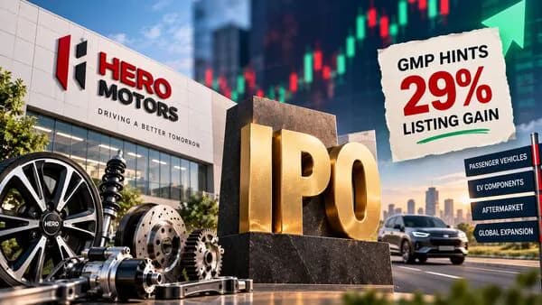 Hero Motors IPO GMP hints 29% listing gain ahead of opening | 10 key things to know