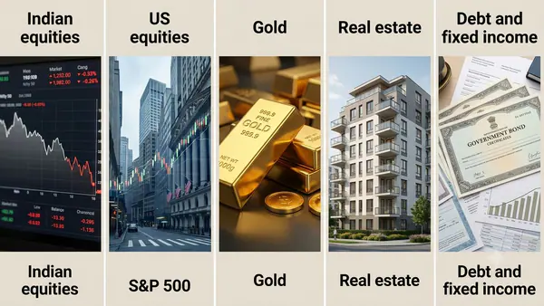 Mutual fund investors: Nifty 50 fell 7.1% in a year — could US equities, gold and debt cushion portfolio losses in 2026?