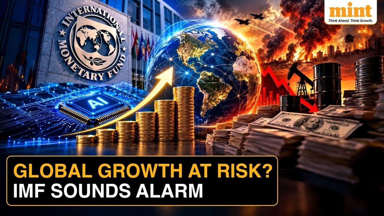 IMF raises India's growth forecast for FY27 and FY28 amid strong domestic demand, credits AI for helping world economy